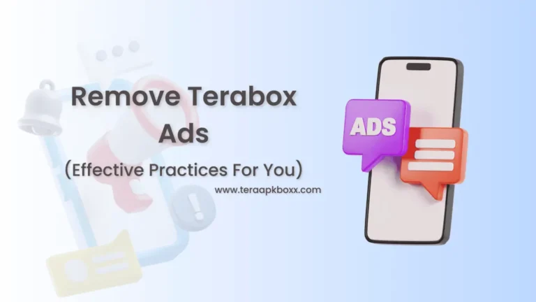 how to remove ads from terabox