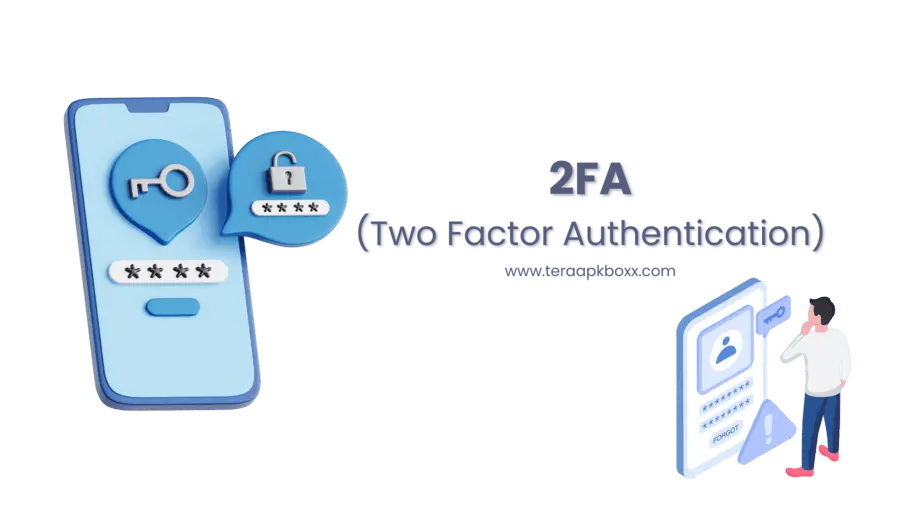 2 factor authentication feature in terabox mod apk