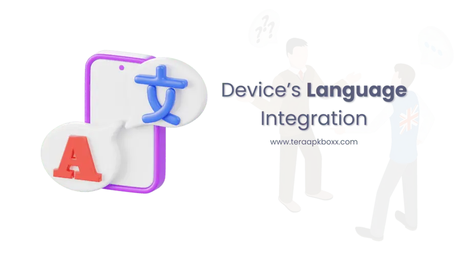 device language integration terabox