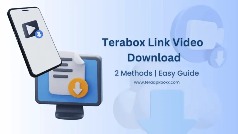 terabox link video download 2 methods