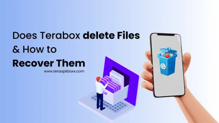 Does Terabox delete Files & How to Recover them